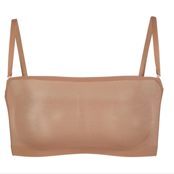 SKIMS Power Mesh Bandeau in Sienna - Picture 1 of 15